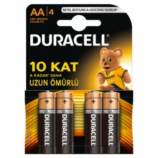 Duracell Alkalin AA Kalem Pil 4'lü Paket104.65