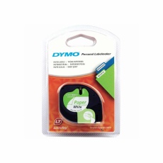 Dymo LetraTag Kağıt Şerit ( 12mm x 4 mt ) Beyaz ( 59421)