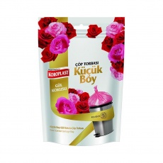 Koroplast Çöp Torbası 40x45 cm Gül Kokulu
